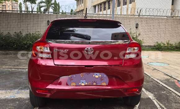 Buy Used Toyota Starlet Red Car in Cotonou in Benign Buy Used Toyota Starlet Red Car in Cotonou in Benign