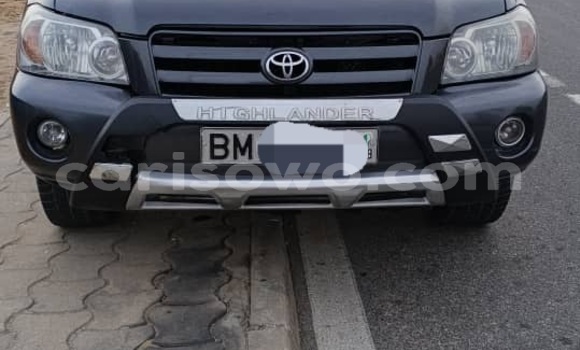 Acheter Occasion Voiture Toyota Highlander Gris à Abomey Calavi, Benin