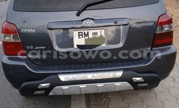 Acheter Occasion Voiture Toyota Highlander Gris à Abomey Calavi, Benin Acheter Occasion Voiture Toyota Highlander Gris à Abomey Calavi, Benin
