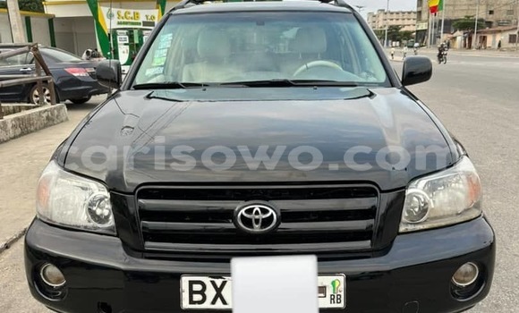 Acheter Occasion Voiture Toyota Highlander Noir à Cotonou, Benin
