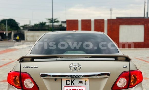 Acheter Occasion Voiture Toyota Corolla Beige à Cotonou, Benin