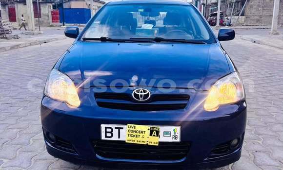 Buy Used Toyota Corolla Blue Car in Cotonou in Benign Buy Used Toyota Corolla Blue Car in Cotonou in Benign