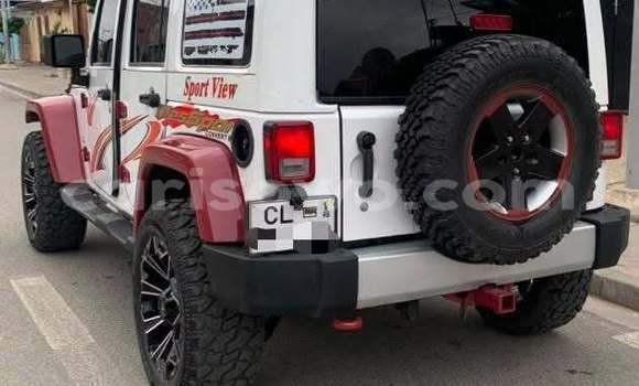 Acheter Occasion Voiture Jeep Wrangler Blanc à Cotonou, Benin