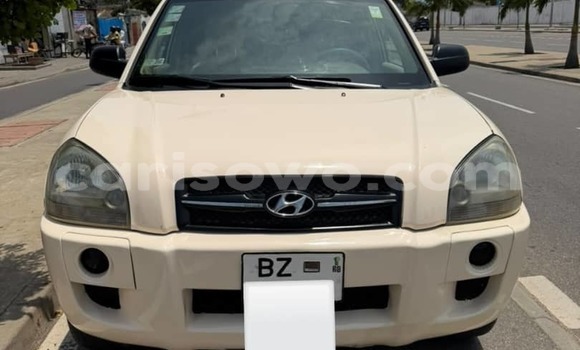 Sayi Na hannu Hyundai Tucson White Mota in Cotonou a Benin