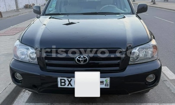 Sayi Na hannu Toyota Highlander Black Mota in Cotonou a Benin