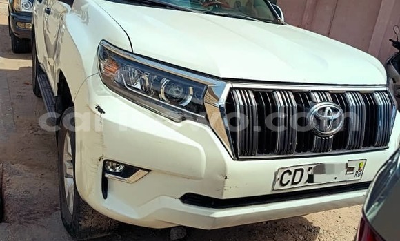 Acheter Occasion Voiture Toyota Prado Blanc à Cotonou, Benin