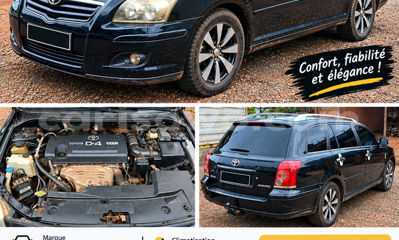 Acheter Occasion Voiture Toyota Avensis Noir à Porto Novo, Benin