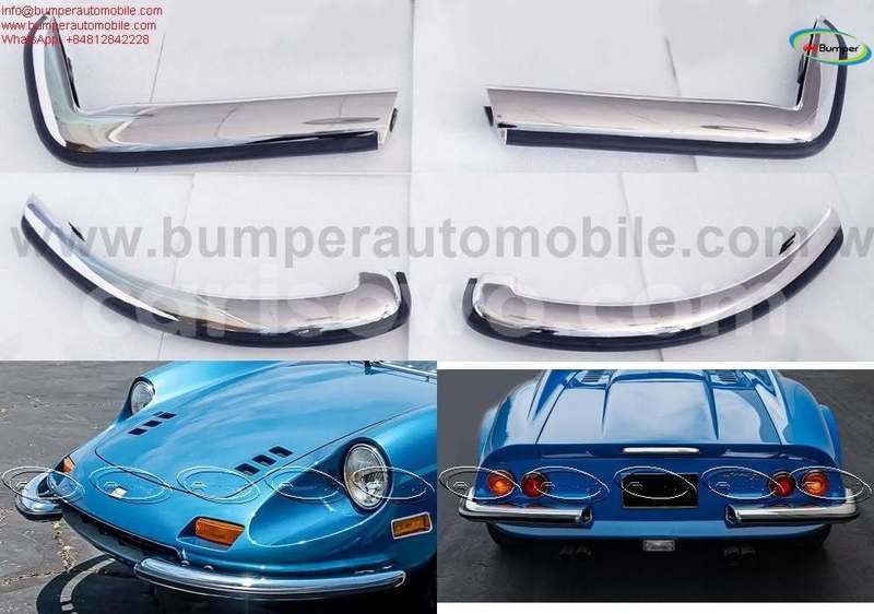 Big with watermark ferrari dino 246 gt series 3e gts bumpers 1969 1974 1