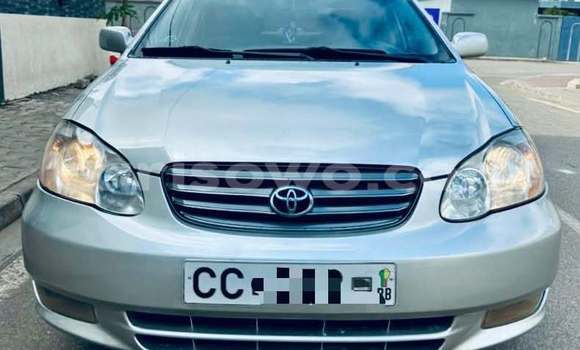 Buy Used Toyota Corolla Silver Car in Cotonou in Benign Buy Used Toyota Corolla Silver Car in Cotonou in Benign