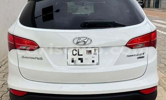 Acheter Occasion Voiture Hyundai Santa Fe Blanc à Cotonou, Benin