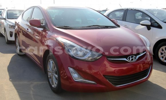 Ra Imported Hyundai Elantra Red Ọkọ̀ in Import - Dubai ni Benin Ra Imported Hyundai Elantra Red Ọkọ̀ in Import - Dubai ni Benin