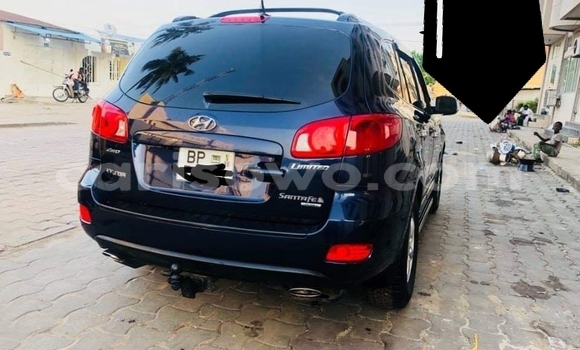 Sayi Na hannu Hyundai Santa Fe Blue Mota in Cotonou a Benin Sayi Na hannu Hyundai Santa Fe Blue Mota in Cotonou a Benin