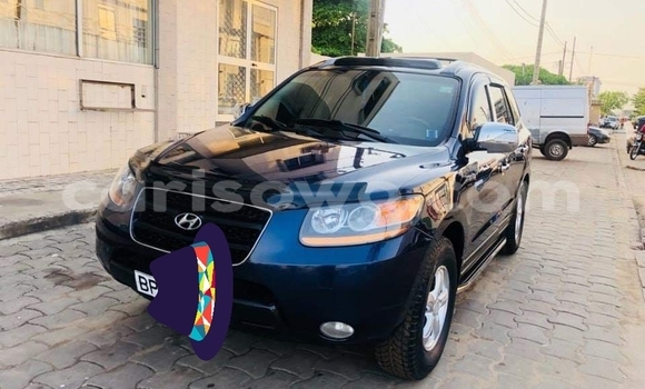Sayi Na hannu Hyundai Santa Fe Blue Mota in Cotonou a Benin Sayi Na hannu Hyundai Santa Fe Blue Mota in Cotonou a Benin