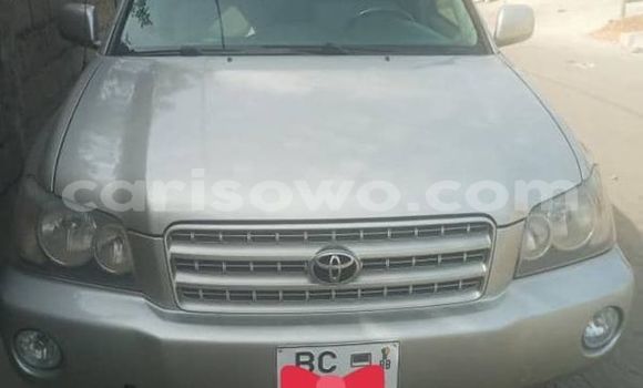 Buy Used Toyota Highlander Silver Car in Cotonou in Benign Buy Used Toyota Highlander Silver Car in Cotonou in Benign