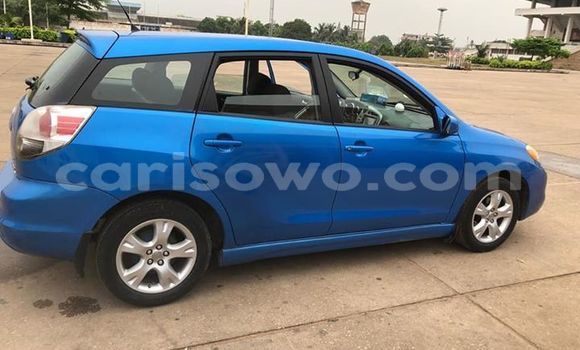Buy Used Toyota Matrix Blue Car in Cotonou in Benign Buy Used Toyota Matrix Blue Car in Cotonou in Benign