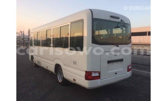 Sayi Imported Toyota Coaster White Babbar mota in Import - Dubai a Benin Sayi Imported Toyota Coaster White Babbar mota in Import - Dubai a Benin