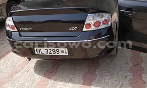 Sayi Na hannu Peugeot 407 Black Mota in Cotonou a Benin Sayi Na hannu Peugeot 407 Black Mota in Cotonou a Benin