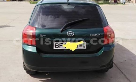 Buy Used Toyota Corolla Green Car in Cotonou in Benign Buy Used Toyota Corolla Green Car in Cotonou in Benign
