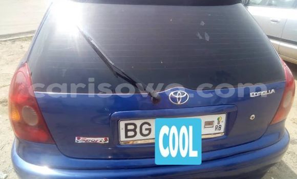 Buy Used Toyota Corolla Blue Car in Cotonou in Benign Buy Used Toyota Corolla Blue Car in Cotonou in Benign