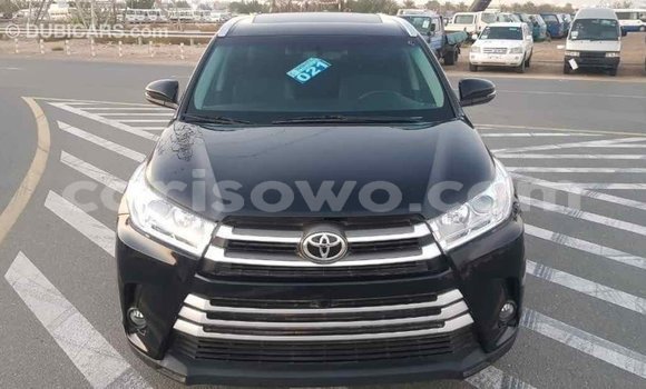 Sayi Imported Toyota Highlander Black Mota in Import - Dubai a Benin Sayi Imported Toyota Highlander Black Mota in Import - Dubai a Benin