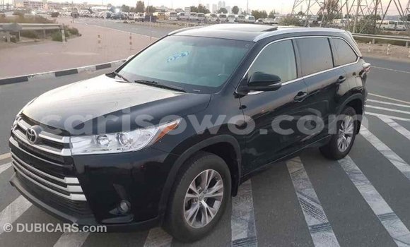 Sayi Imported Toyota Highlander Black Mota in Import - Dubai a Benin Sayi Imported Toyota Highlander Black Mota in Import - Dubai a Benin