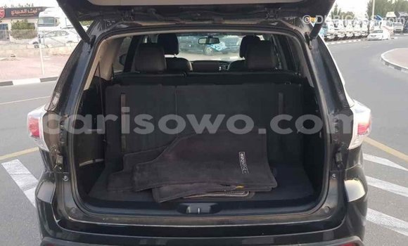 Sayi Imported Toyota Highlander Black Mota in Import - Dubai a Benin Sayi Imported Toyota Highlander Black Mota in Import - Dubai a Benin