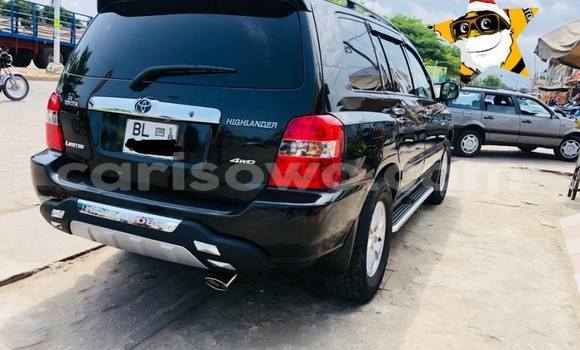Buy Used Toyota Highlander Black Car in Cotonou in Benign Buy Used Toyota Highlander Black Car in Cotonou in Benign