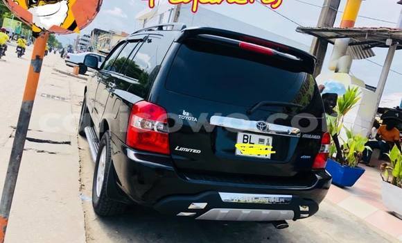 Buy Used Toyota Highlander Black Car in Cotonou in Benign Buy Used Toyota Highlander Black Car in Cotonou in Benign