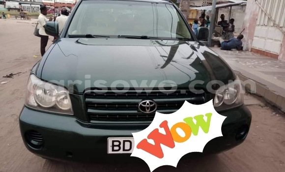 Buy Used Toyota Highlander Green Car in Cotonou in Benign Buy Used Toyota Highlander Green Car in Cotonou in Benign