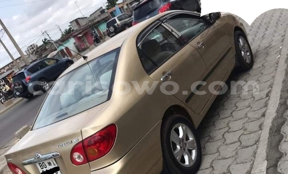 Sayi Na hannu Toyota Corolla Sauran Mota in Cotonou a Benin Sayi Na hannu Toyota Corolla Sauran Mota in Cotonou a Benin
