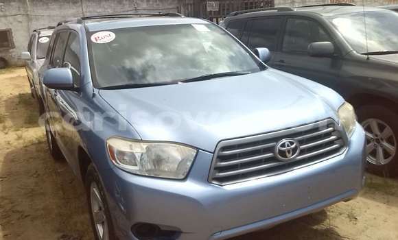 Buy Used Toyota Highlander Blue Car in Porto Novo in Benign Buy Used Toyota Highlander Blue Car in Porto Novo in Benign