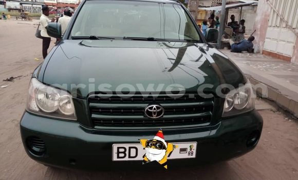 Buy Used Toyota Highlander Green Car in Cotonou in Benign Buy Used Toyota Highlander Green Car in Cotonou in Benign