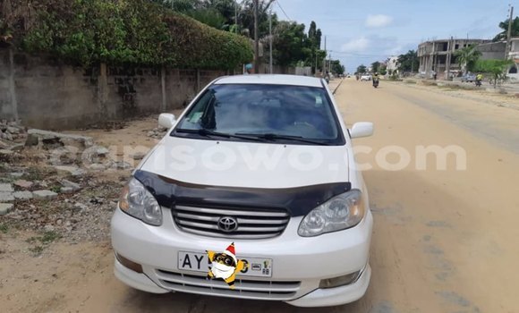 Buy Used Toyota Corolla White Car in Cotonou in Benign Buy Used Toyota Corolla White Car in Cotonou in Benign