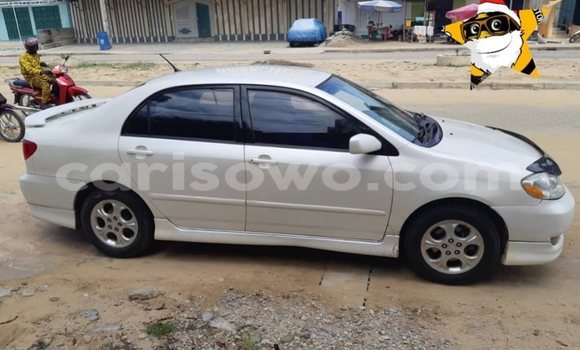 Buy Used Toyota Corolla White Car in Cotonou in Benign Buy Used Toyota Corolla White Car in Cotonou in Benign