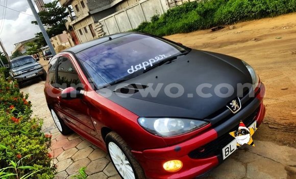 Buy Used Peugeot 206 Red Car in Cotonou in Benign Buy Used Peugeot 206 Red Car in Cotonou in Benign