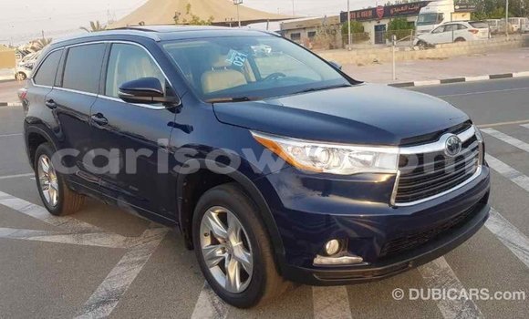 Sayi Imported Toyota Highlander Blue Mota in Import - Dubai a Benin Sayi Imported Toyota Highlander Blue Mota in Import - Dubai a Benin