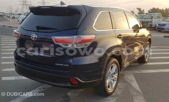 Sayi Imported Toyota Highlander Blue Mota in Import - Dubai a Benin Sayi Imported Toyota Highlander Blue Mota in Import - Dubai a Benin