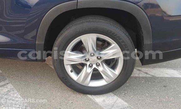 Sayi Imported Toyota Highlander Blue Mota in Import - Dubai a Benin Sayi Imported Toyota Highlander Blue Mota in Import - Dubai a Benin