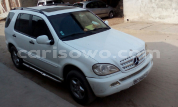 Sayi Na hannu Mercedes-Benz ML–Class White Mota in Cotonou a Benin