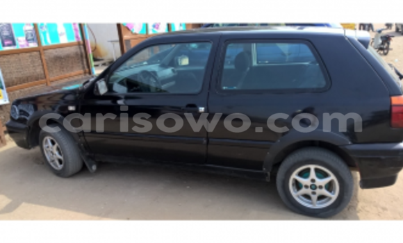 Sayi Na hannu Volkswagen Golf Black Mota in Cotonou a Benin