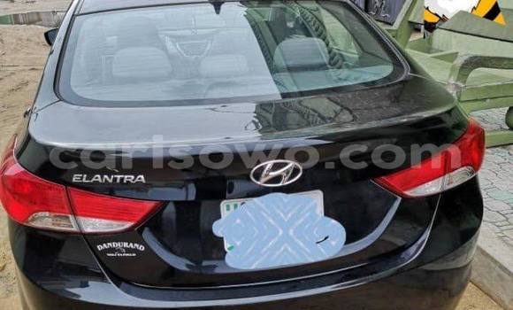 Sayi Na hannu Hyundai Elantra Black Mota in Cotonou a Benin Sayi Na hannu Hyundai Elantra Black Mota in Cotonou a Benin