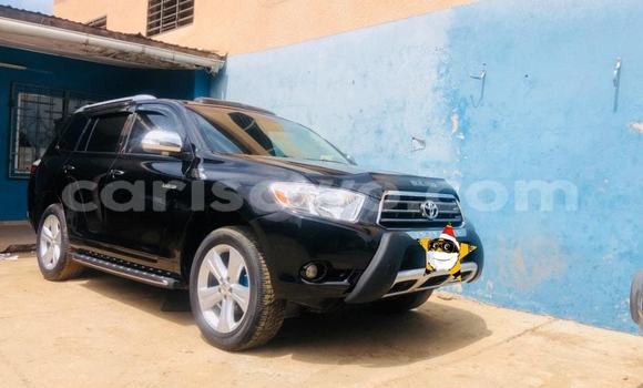 Sayi Na hannu Toyota Highlander Black Mota in Cotonou a Benin Sayi Na hannu Toyota Highlander Black Mota in Cotonou a Benin