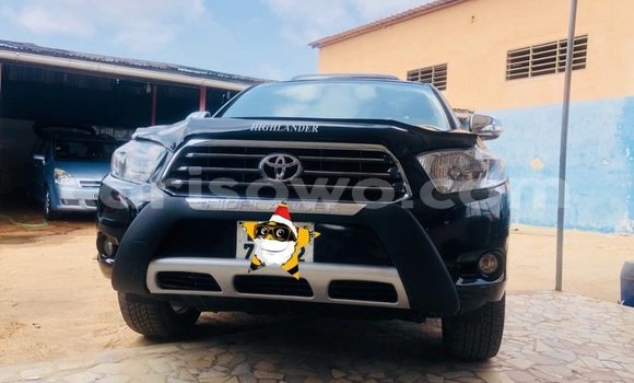 Sayi Na hannu Toyota Highlander Black Mota in Cotonou a Benin Sayi Na hannu Toyota Highlander Black Mota in Cotonou a Benin