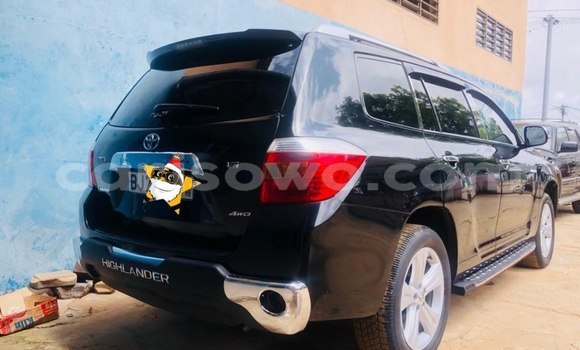 Sayi Na hannu Toyota Highlander Black Mota in Cotonou a Benin Sayi Na hannu Toyota Highlander Black Mota in Cotonou a Benin