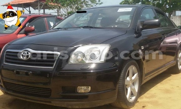Sayi Na hannu Toyota Avensis Black Mota in Cotonou a Benin Sayi Na hannu Toyota Avensis Black Mota in Cotonou a Benin