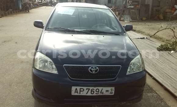 Ra Àlòkù Toyota Corolla Blue Ọkọ̀ in Cotonou ni Benin Ra Àlòkù Toyota Corolla Blue Ọkọ̀ in Cotonou ni Benin