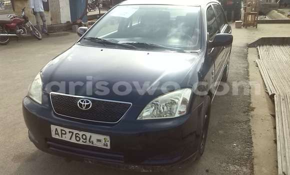 Ra Àlòkù Toyota Corolla Blue Ọkọ̀ in Cotonou ni Benin Ra Àlòkù Toyota Corolla Blue Ọkọ̀ in Cotonou ni Benin