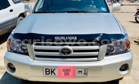 Buy Used Toyota Highlander Silver Car in Cotonou in Benign Buy Used Toyota Highlander Silver Car in Cotonou in Benign