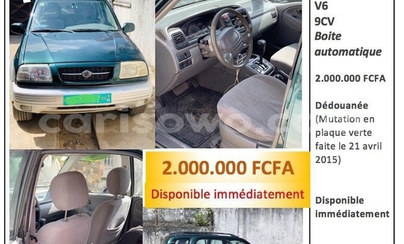 Sayi Na hannu Suzuki Vitara Green Mota in Cotonou a Benin