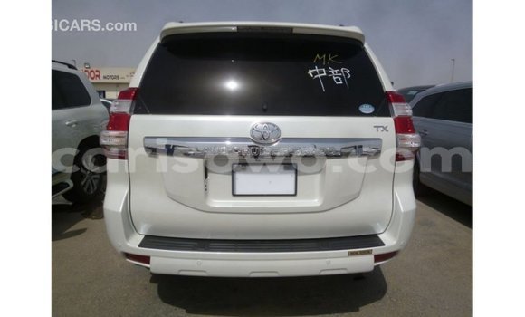 Sayi Imported Toyota Prado White Mota in Import - Dubai a Benin Sayi Imported Toyota Prado White Mota in Import - Dubai a Benin